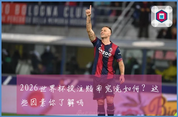 2026世界杯投注赔率究竟如何？这些因素你了解吗