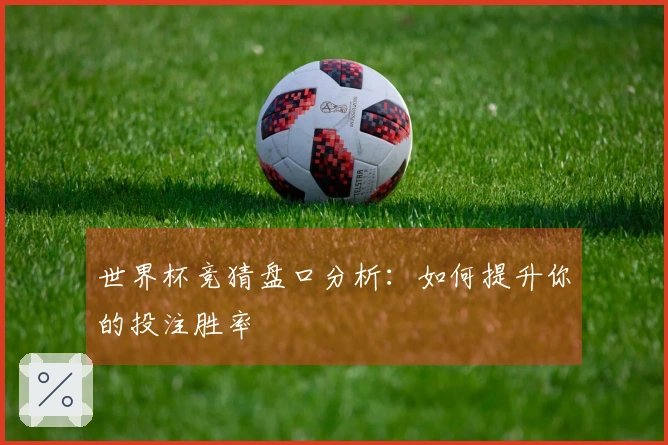 世界杯竞猜盘口分析：如何提升你的投注胜率